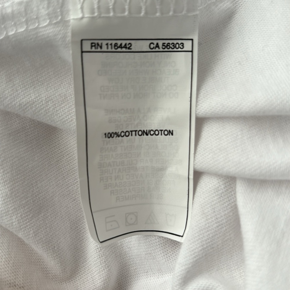 Vitriol women’s Vicky White Long Sleeve T-Shirt. Size large - Picture 8 of 9